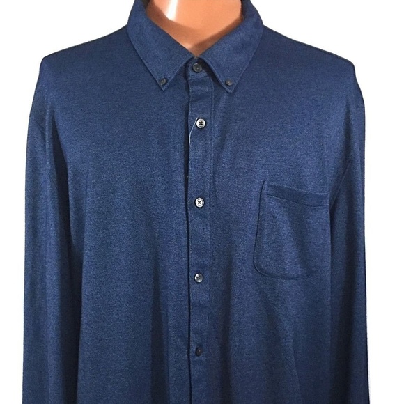 Van Heusen Other - Van Heusen Traveler Classic Fit Shirt XXL Blue
